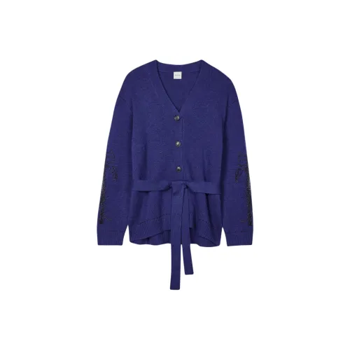 Paul Smith Bead embroidered Belted Cardigan