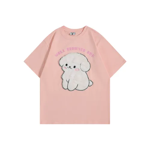 YUZHAOLIN Loose Fit Half Sleeve T Shirt Unisex