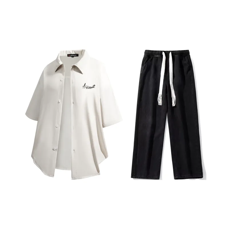 Airwalk Shirt Matching Set Unisex-5