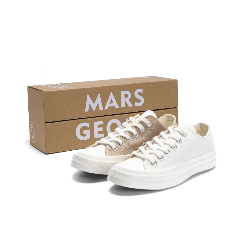 MARS*GEOME Anti Slip Wear Resistant Breathable Lightweight Low Top Canvas Shoes Women's Cherry Blossom Pink-45