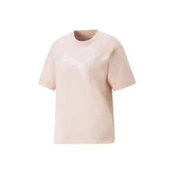 PUMA HER Tee T Shirt Women's Pink