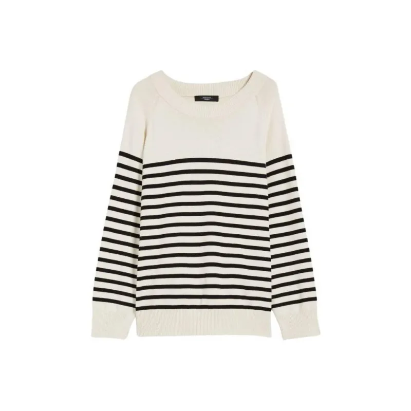 WEEKEND MaxMara Striped Crewneck Jumper-0