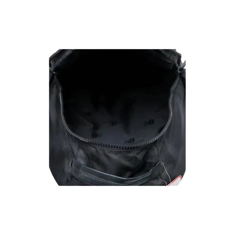 New Balance Artificial Leather Backpack Regular Unisex Black-5