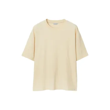 Burberry Equestrian Knight Printed Crewneck T Shirt