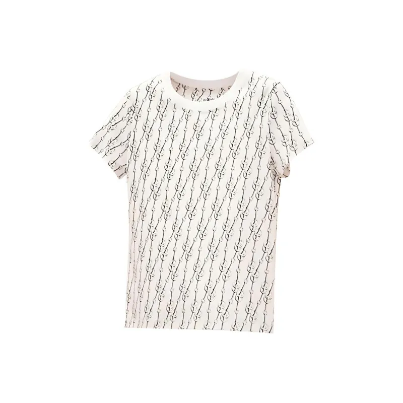 HERMES T Shirts Women's White-0