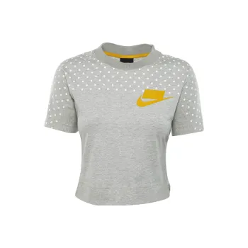Nike Crop Tops Women's Gray