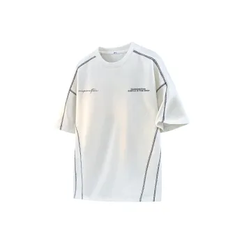Warrior Huichao Riding The Wind Collection Drop Shoulder Sleeve T Shirt Unisex