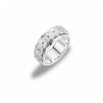 Hui Xuan Charm Sterling Silver 990 Rings Unisex