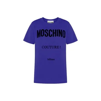 MOSCHINO T Shirts Women's Blue Purple