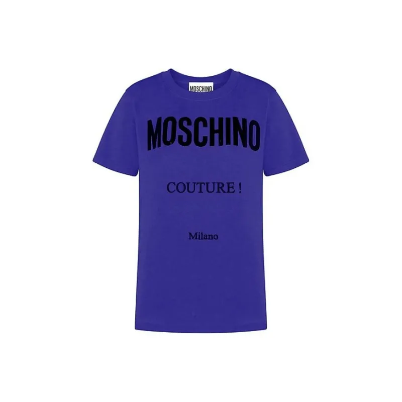 MOSCHINO T Shirts Women's Blue Purple-0