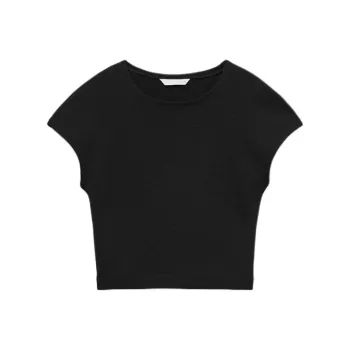 ZARA T-Shirts Women's Black