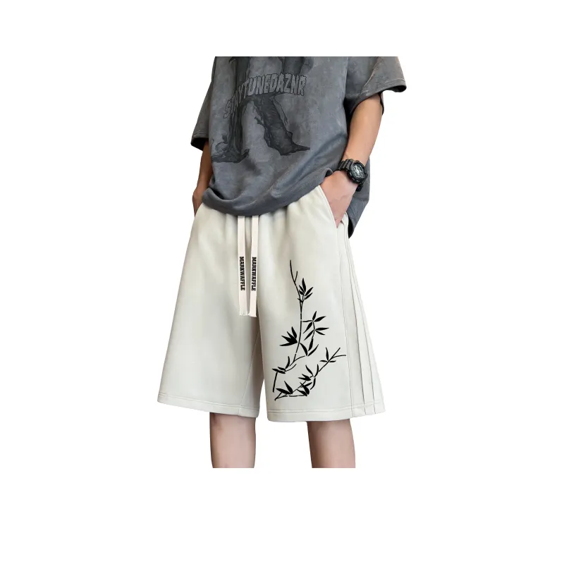 MARK WAFFLE Casual Shorts Unisex-5