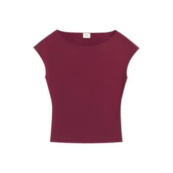 Abercrombie＆Fitch Tank Top Women's Burgundy
