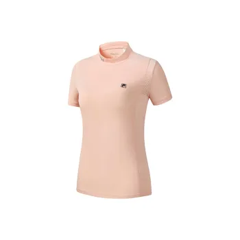 FILA Athletics T Shirts Women's Light Pink Orange