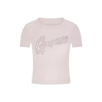 GUESS T-Shirts Women's Pink