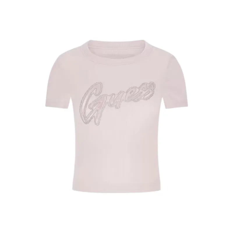 GUESS T-Shirts Women's Pink-0