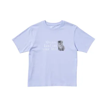 UNIQLO x Walter Chandoha Walter Chandoha Collaboration T Shirt Women's Light Blue