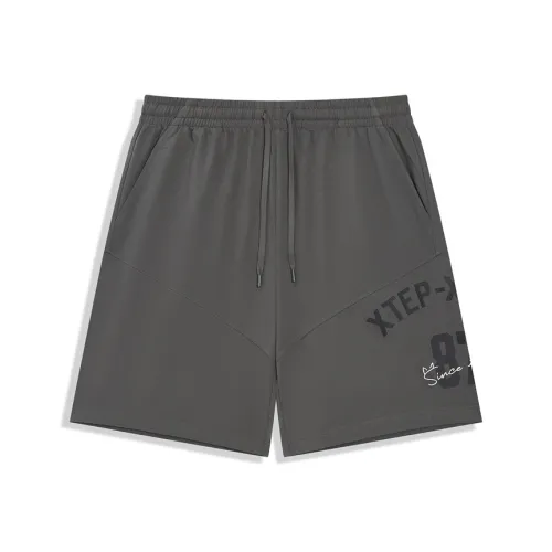 XTEP Sports Shorts Men's Rubble Ware Gray