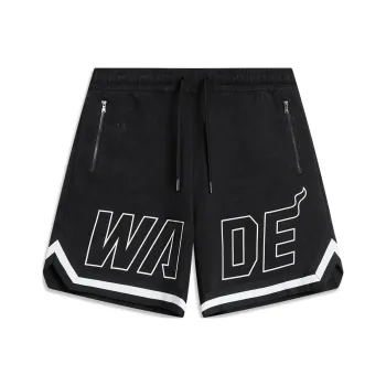 LiNing Casual Shorts Men's Black Washed