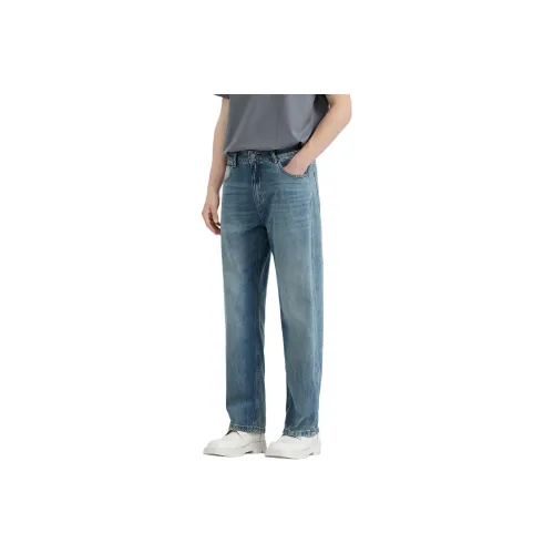 WILD LEADER Jeans Men's Blue[NKW5138W47XXK]