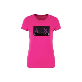 ARMANI EXCHANGEAE T Shirt Women's Fuchsia
