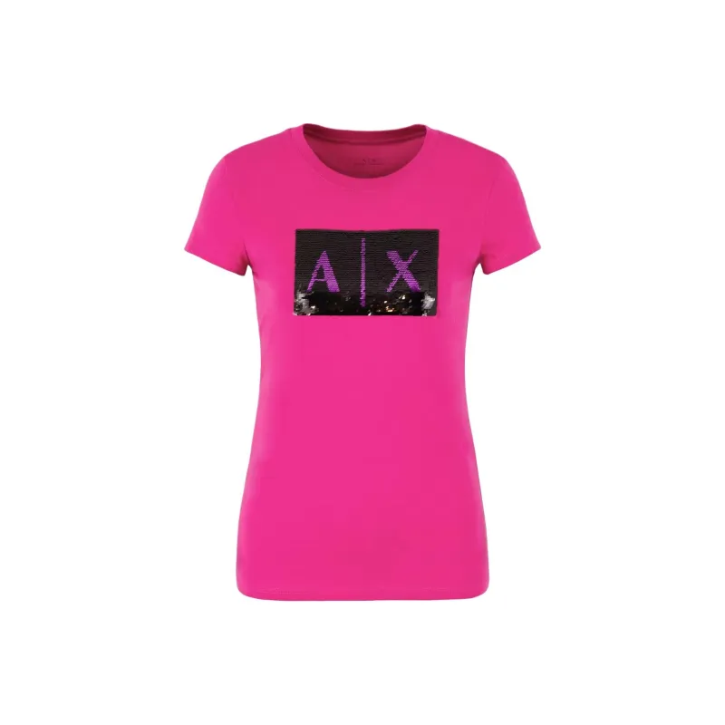ARMANI EXCHANGEAE T Shirt Women's Fuchsia-0