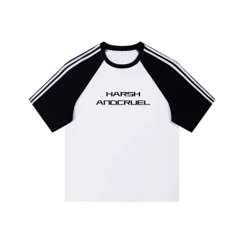 LESS BEARS Raglan Sleeve T Shirt Unisex