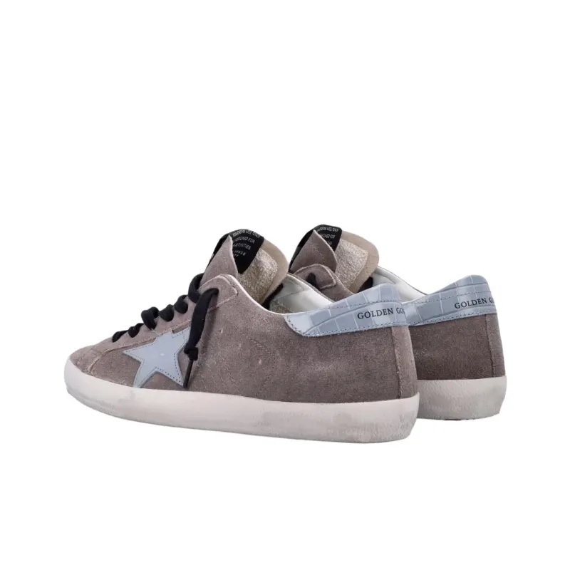 Golden Goose Super Star Cinder Quarry Silver Blue-3