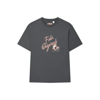 FILA x MAISON KITSUNE ORIGINALE T Shirt Women's Silent Phantom Gray