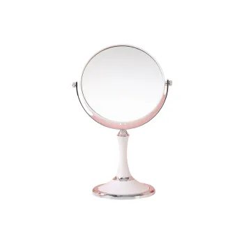 Gentle Welcome Cream Style, Scalable Rotating Cute Good Looking Double Sided Make Up Mirrors