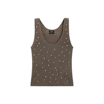 Massimo Dutti Tank Top Women's Brown