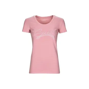 GUESS T Shirts Women's Pink