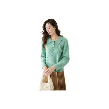 VIMLY Sweaters Women's Green