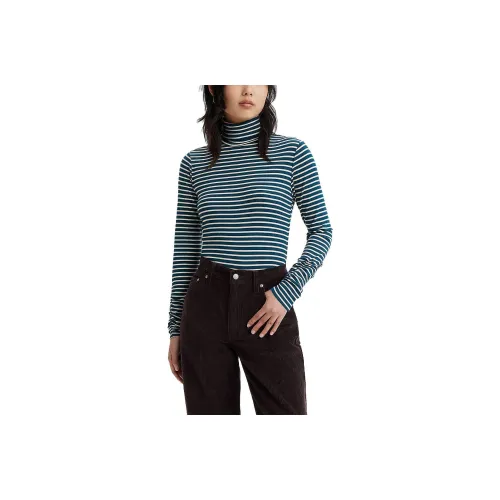 Levis Sweaters Women's Turquoise