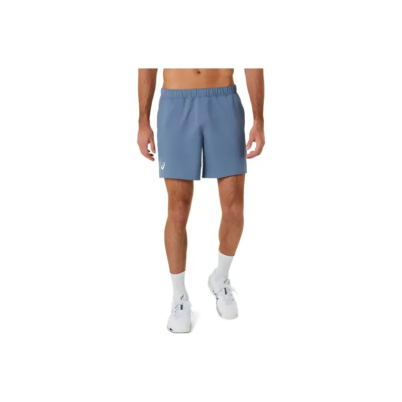 Asics MEN'S COURT 7IN SHORT Casual Shorts Men's Steel Blue-0
