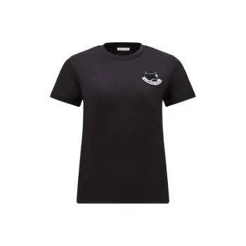 Moncler Tennis Logo Patch T Shirt