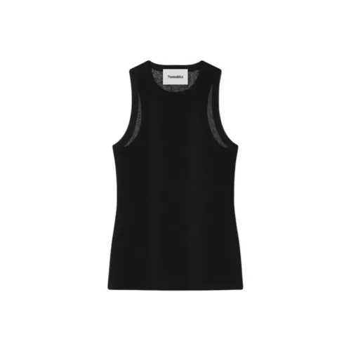 NANUSHKA Tank Top Women's Black