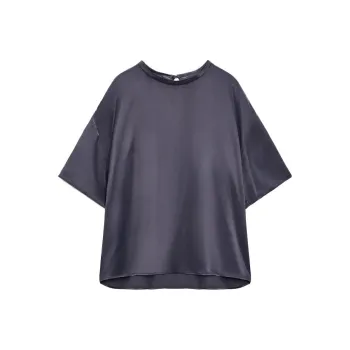 ZARA Crop Tops Women's Blue