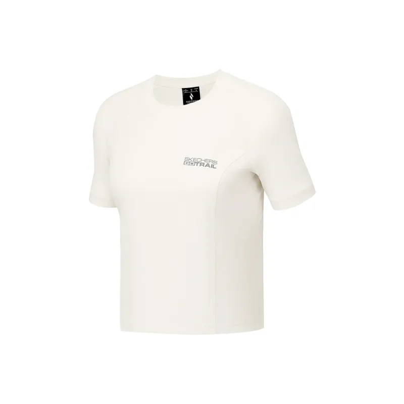 Skechers T Shirt Women's Marshmallow White 0074-0
