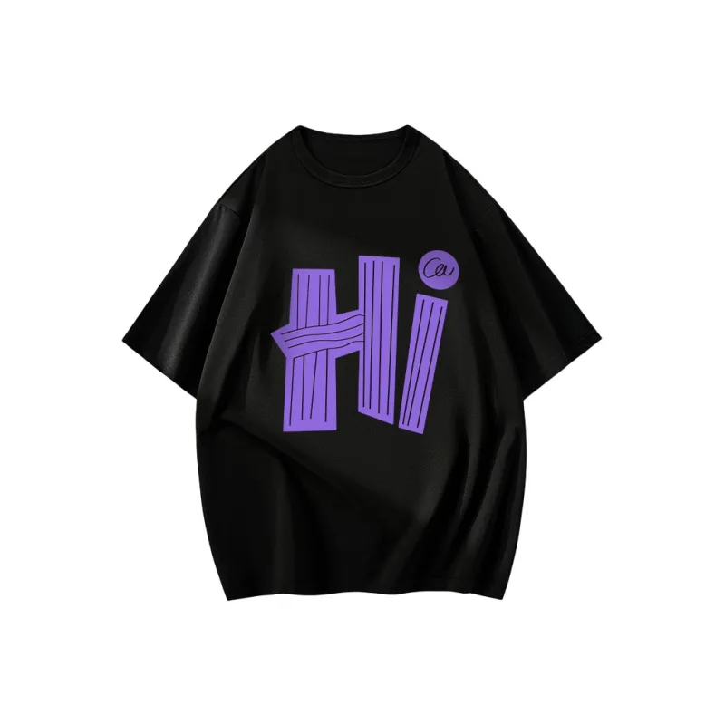 Caramella Drop Shoulder Sleeve T Shirt Unisex-8