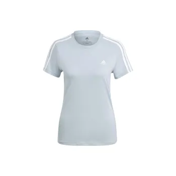 Adidas Free Shipping With AdiClub Essentials Slim 3 Stripes Tee