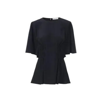 Chloé Wing-Sleeved Crewneck Top