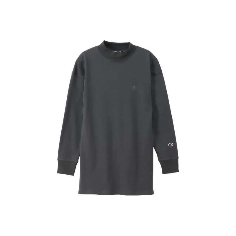 Champion Straight Long Sleeved T Shirt Japan Version Women's-4