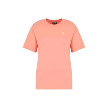 EMPORIO ARMANI Regular T Shirt Women's Pink