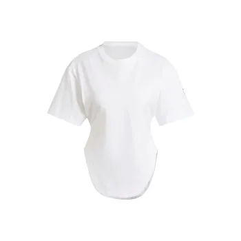 Adidas Sportswear Curved Hem T Shirt