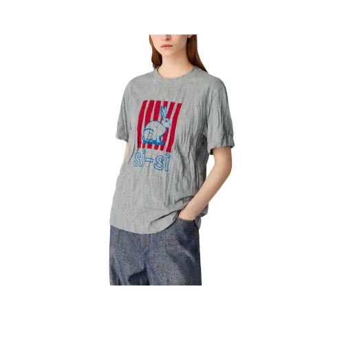 Bottega Veneta SS25 Regular T Shirt Women's Light Gray