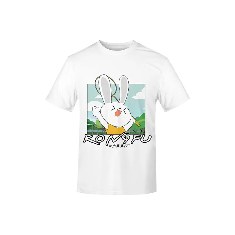 Venson Badminton Clothing Unisex White-0