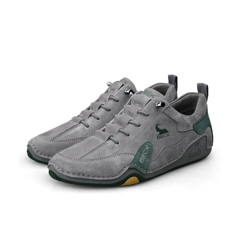 BECK Mayan Prophecy Collection Cushioning, Slip Resistant, And Abrasion Resistant Low Top Casual Shoes Men's-2