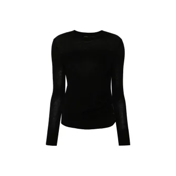 PINKO Diraspatura Crewneck Knitted Jumper