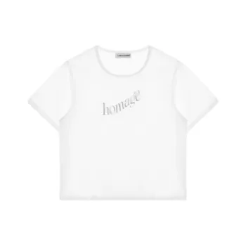 LOW CLASSIC Cropped T shirt